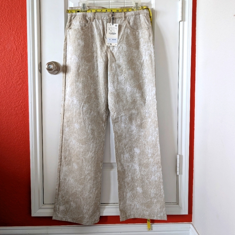 Zara women's Linen Pants Size Small